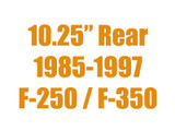 1985-1997 Ford F250, F350 10.25" Rear Axle